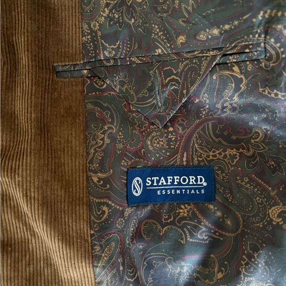 Chocolate brown corduroy blazer - Picture 6 of 8